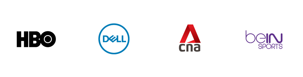 HBO, Dell, CNA, beIN Sports